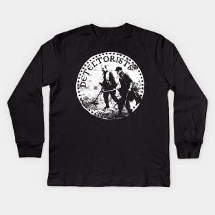 Detectorists - DMDC Anglo Saxon coin Kids Long Sleeve T-Shirt